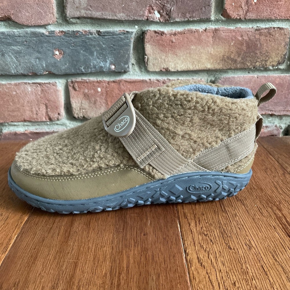 Chaco Ramble Fluff Kids Ankle Boot Natural Brown 4 US Unisex NWOT